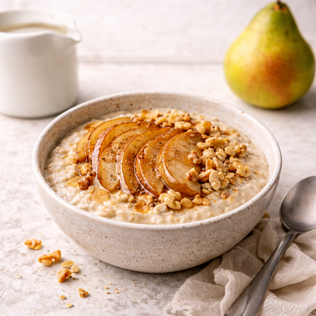 pear and pat porridge by remedy in recipe